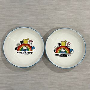 Sanrio Hello Kiffy and Friends Rainbow Set of 2 Bowls